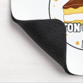 I Celebrate National Boston Cream E Day Food Cake  マウスパッド (コーナー)