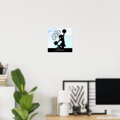 "I Cheer For God" Poster ポスター (ホームオフィス)