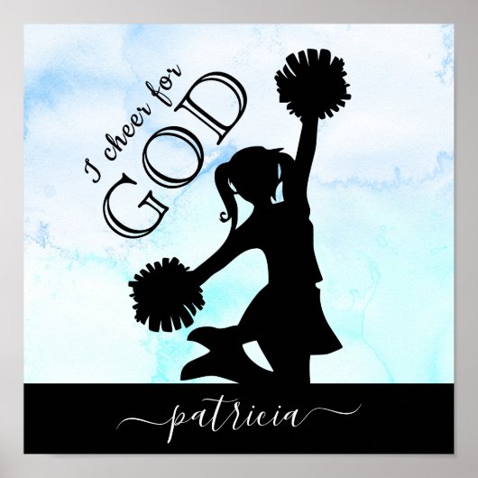 "I Cheer For God" Poster ポスター (正面)
