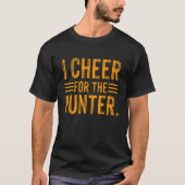 i cheer for the punter tシャツ (正面)