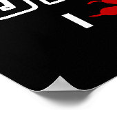 I Chili (Love)タイ料理 ポスター (角)