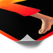 I Ching瞑想、競合、5行目 ポスター (角)