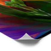 I Ching瞑想， hexagram 12, Standstill ポスター (角)