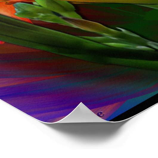 I Ching瞑想， hexagram 12, Standstill ポスター (角)