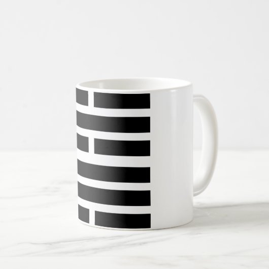 I Ching Hexagram 48 Mug コーヒーマグカップ (正面右)