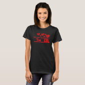 I Choo Chooあなたがバレンタインデーを選ぶ Tシャツ (正面フル)
