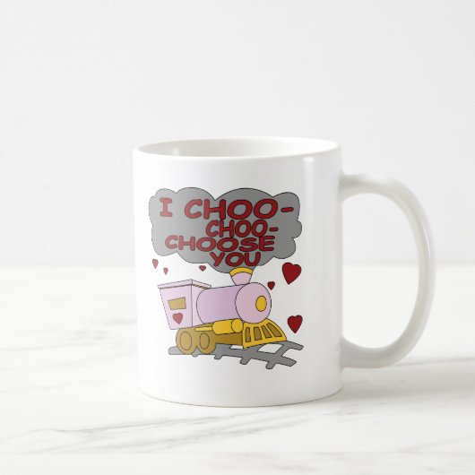 I Choo Chooは選びます コーヒーマグカップ (右)