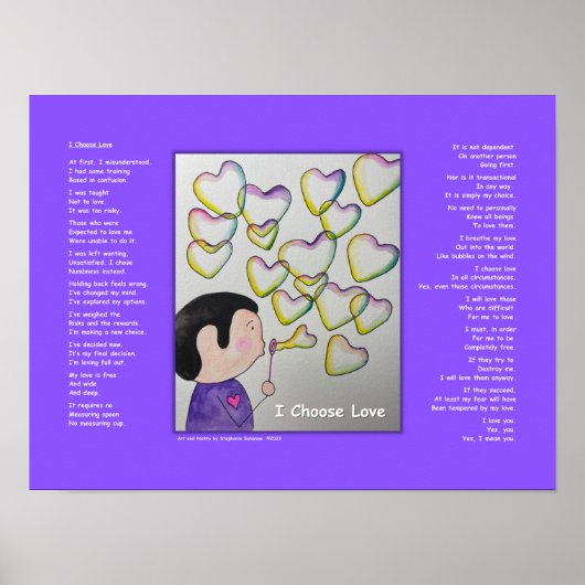 I Choose Loveポスター ポスター (正面)