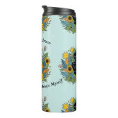 I Choose Myself Today/Girasoles y amor propio タンブラー (回転右)