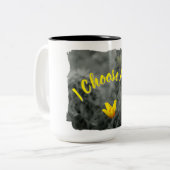 I Choose Piece Mug ツートーンマグカップ (正面左)