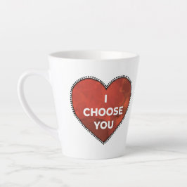 I Choose You Mug カフェラテマグ