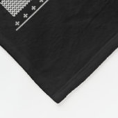 I Come In Peace Couple Matching Ugly Christmas Swe フリースブランケット (角)