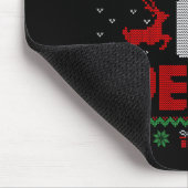 I Come In Peace Couple Matching Ugly Christmas Swe マウスパッド (コーナー)