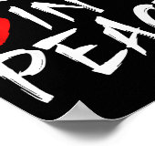 I Come In Peace Funny Tee Valentine's Day Couple M ポスター (角)