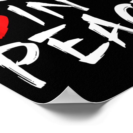 I Come In Peace Funny Tee Valentine's Day Couple M ポスター (角)