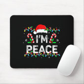 I Come In Peace I'm Peace Matching Ugly Christmas  マウスパッド (マウス)