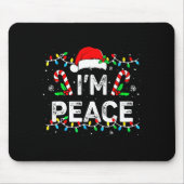 I Come In Peace I'm Peace Matching Ugly Christmas  マウスパッド (正面)