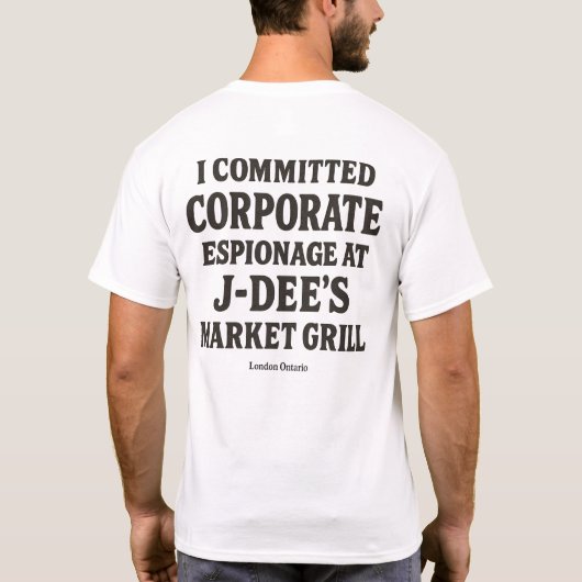 I Committed Tシャツ (裏面)