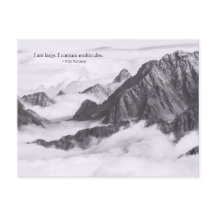 「I Contains Multitudes」引用文と写真