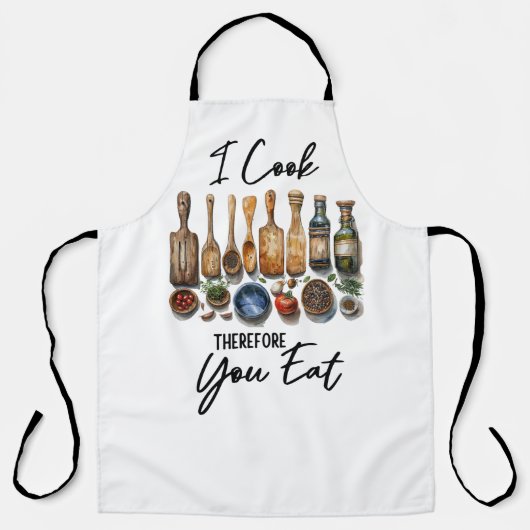 I Cook, Therefore You Eat エプロン (正面)