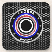 I Corps「アメリカ軍部隊」 コースター (正面)