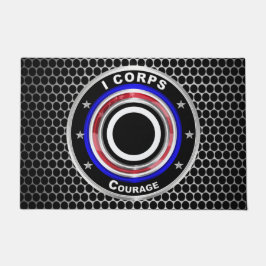 I Corps “America's Corps” ドアマット