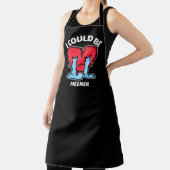 I Could Be Meaner | Crying Heart Attitude Apron エプロン (インサイチュ)
