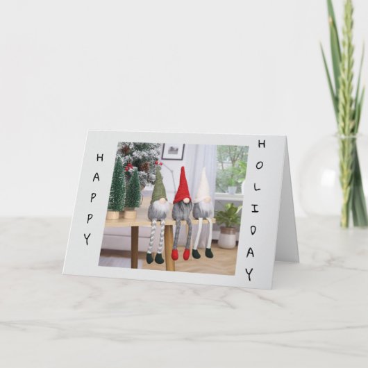 "I COULD NOT MISS SAYING MERRY CHRISTMAS TO YOU!" シーズンカード (正面)