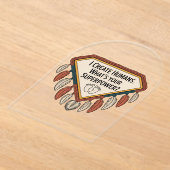 I Create Humans. What’s Your Superpower アクリル招待状 (レイダウン)