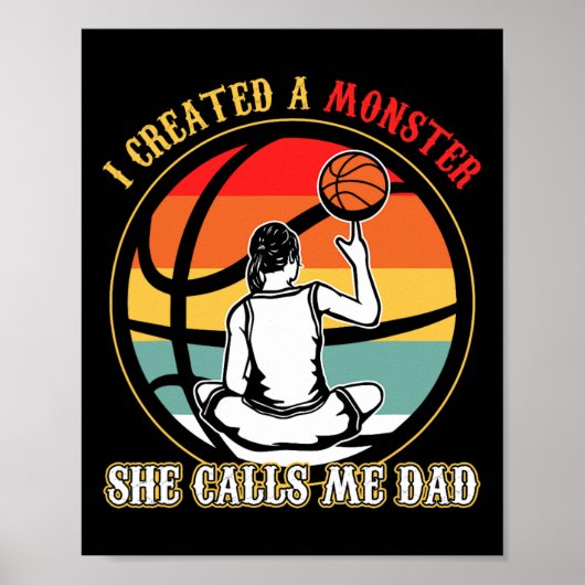 I Created A Monster She Call Me Dad Bysketbyll ポスター (正面)