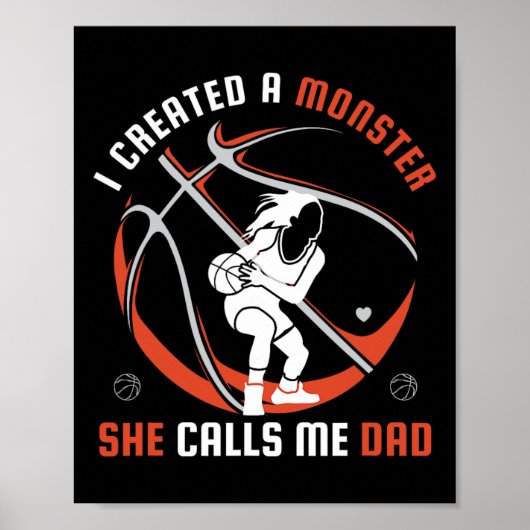 I Created A Monster She Calls Me Dad Bysketbyll Lo ポスター (正面)