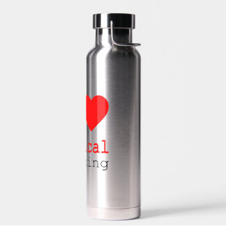I ❤️ Critical Thinking Water Bottle ウォーターボトル