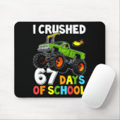 I Crushed 67 Days Of School Funny Six Seven Meme B マウスパッド (マウス)