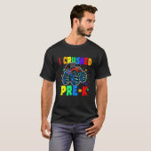 I Crushed Pre-K Monster Truck Graduation Cap Shirt Tシャツ (正面フル)