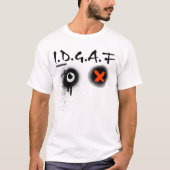 I.D.G.A.F Tシャツ (正面)