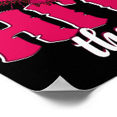 I`d Hit That Funny Boxing Gift For Kickboxing Woma ポスター (角)