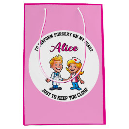 I’d perform surgery on my heart just to DOCTOR  ミディアムペーパーバッグ