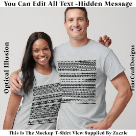 I’d Rather Be At Home Hidden Message 084BL Funny Tシャツ