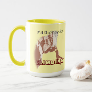 I’d Rather Be Climbing Mug マグカップ