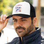 I’d Rather Be Fishing, Funny Fishing Saying キャップ