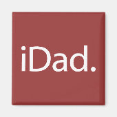 i Dad (iDad) マグネット (正面)