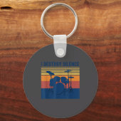 I Destroy Silence Drums Youth Funny Drumming Quote キーホルダー (正面)