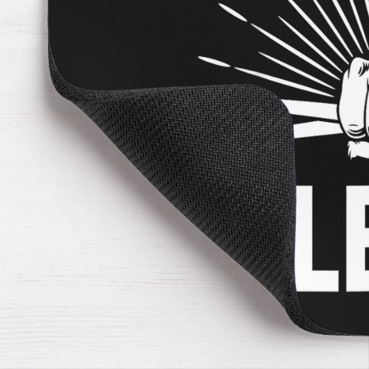 I Destroy Silence Funny Drummer And Drum Player Qu マウスパッド (コーナー)