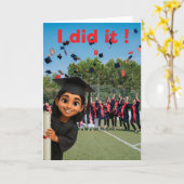 I DID IT ! カード (黄色い花)