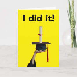 I DID IT ! カード