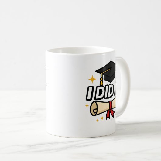 i did it コーヒーマグカップ (正面右)