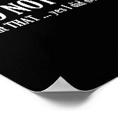 I Did Not Do It Oh Wait That ..yes I Did Tha Funny ポスター (角)