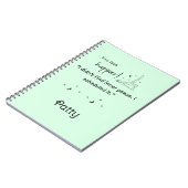 I didn’t find inner peace Spiral Photo Notebook ノートブック (左側)