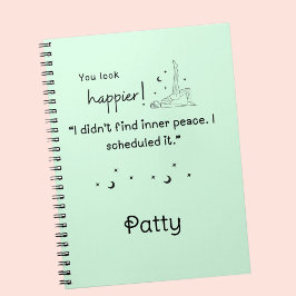 I didn’t find inner peace Spiral Photo Notebook ノートブック