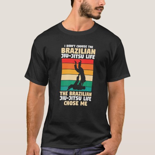 I didn't choose the Brazilian Jiu-Jitsu BJJ Jiu Ji Tシャツ (正面)